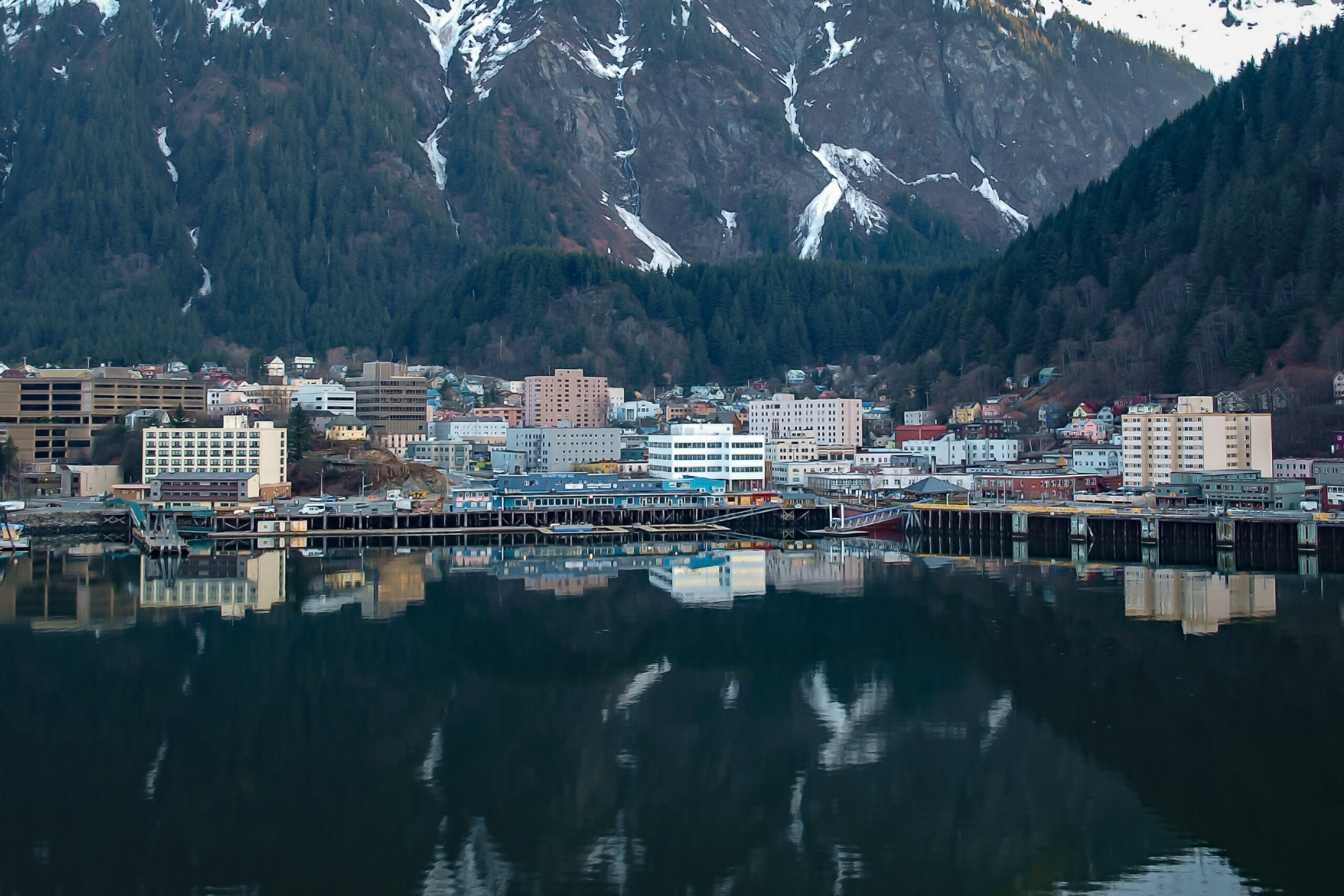 Downtown Juneau, Alaska.